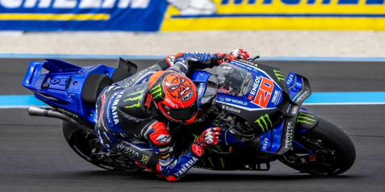 Fabio Quartararo vive um pesadelo e abandona o Grande Prémio da Hungria