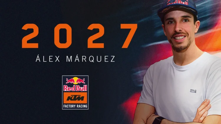 MotoGP: Oficial! Alex Márquez reforça a KTM a partir de 2027