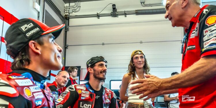 MotoGP: ‘Pecco é história da Ducati’ Tardozzi presta homenagem a Bagnaia
