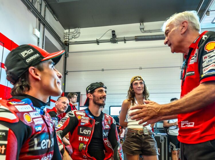 MotoGP: ‘Pecco é história da Ducati’ Tardozzi presta homenagem a Bagnaia