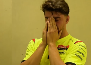 MotoGP: Di Giannantonio em lágrimas na despedida da VR46