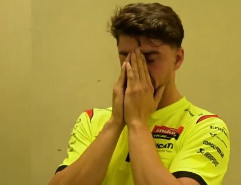 MotoGP: Di Giannantonio em lágrimas na despedida da VR46