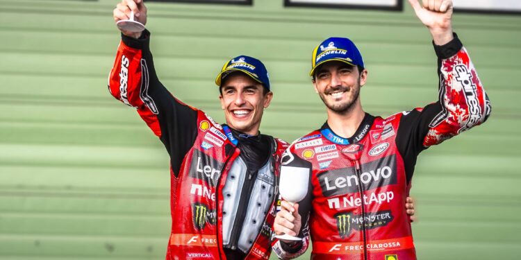 MotoGP: Bagnaia e Márquez surpreendem ao falar da relação dentro da Ducati