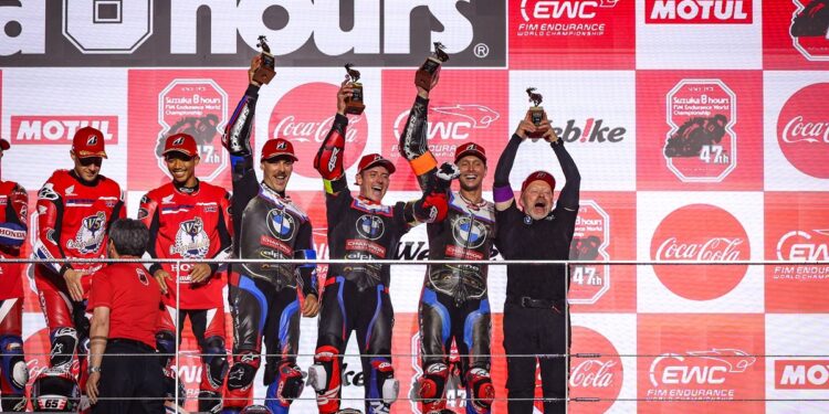 EWC: BMW celebra resultado histórico nas 8 Horas de Suzuka