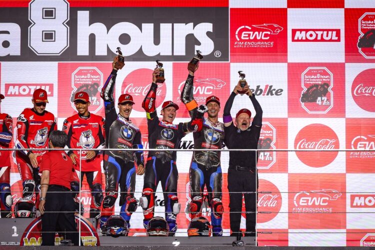EWC: BMW celebra resultado histórico nas 8 Horas de Suzuka