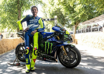 Valentino Rossi regressa em grande ao Goodwood Festival of Speed