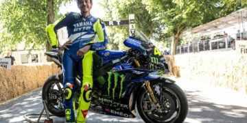 Valentino Rossi regressa em grande ao Goodwood Festival of Speed