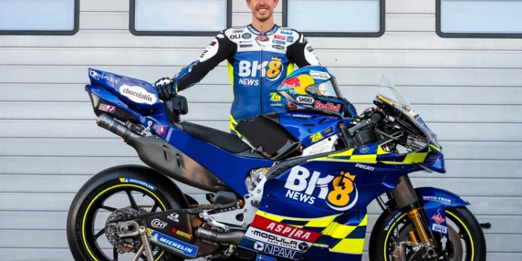 MotoGP: Gresini revela decoração especial inspirada na moto de Sete Gibernau Movistar