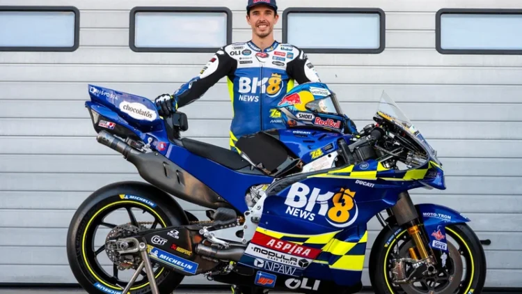 MotoGP: Gresini revela decoração especial inspirada na moto de Sete Gibernau Movistar