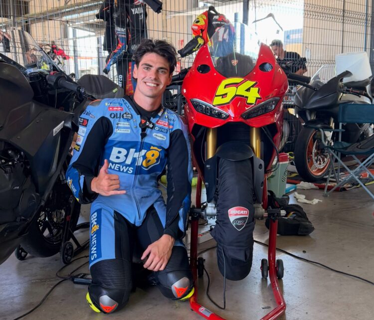 MotoGP: Aldeguer volta a pilotar após lesão e aponta ao regresso em Aragão