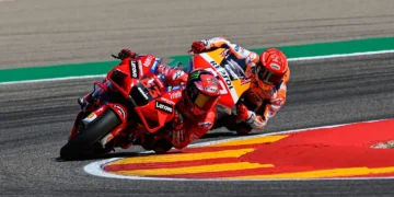 MotoGP: Recordar, Bagnaia derrota Márquez em Aragão e conquista a primeira vitória