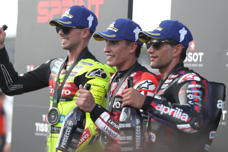 MotoGP: Márquez e Martín, duelo renhido pela liderança histórica das Sprint