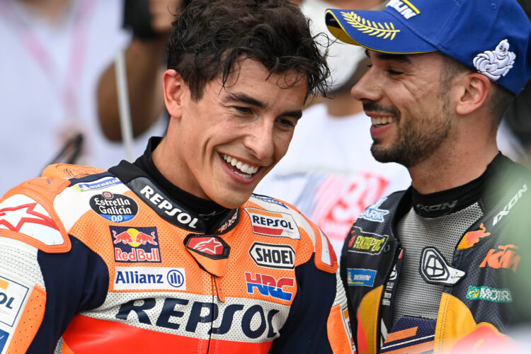 MotoGP: Miguel Oliveira ‘não vejo ninguém capaz de rivalizar verdadeiramente com o Marc’