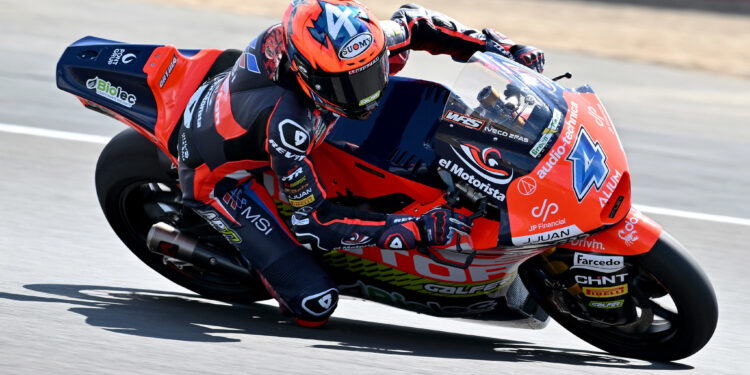 MotoGP: Moto2, Iván Ortolá manda em Aragão e termina o dia na liderança