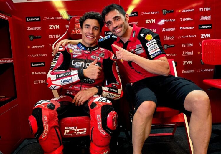 MotoGP: Pirro sobre Marc ‘vejo algumas semelhanças com Valentino Rossi’