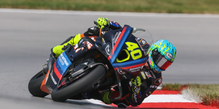 MotoAmerica – Sean Dylan Kelly marca o ritmo em Mid-Ohio