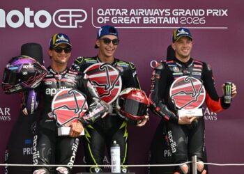 MotoGP: ‘Hat-trick’ Aprilia em Silverstone! Primeiras impressões de Raúl, Martín e Bezzecchi