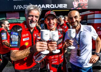 MotoGP: Márquez, Acosta e o futuro da Ducati; Domenicali aborda os grandes temas em Misano