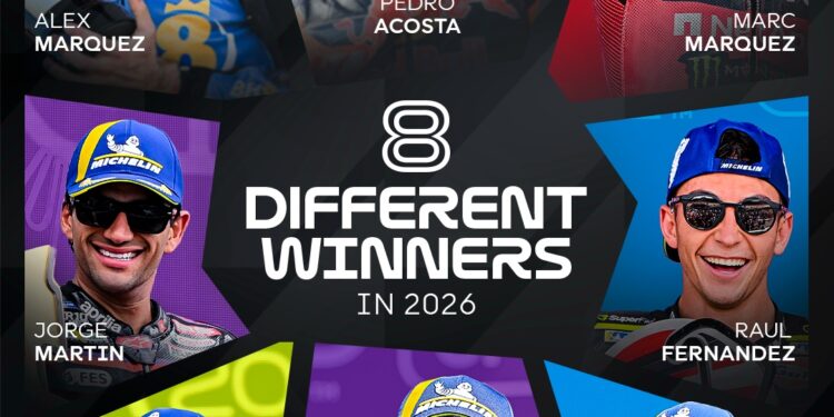 MotoGP: Já são 8 vencedores em 15 GP’s! Quem será o próximo?