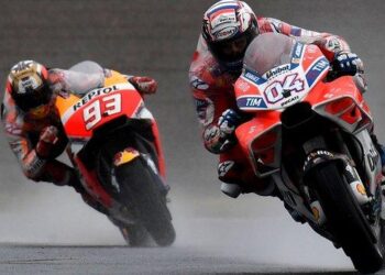MotoGP: Recordar, quando Dovizioso caiu e Marc Márquez tornou-se campeão do mundo em Motegi