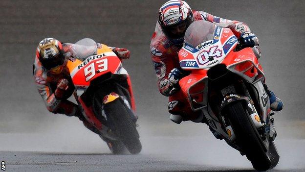 MotoGP: Recordar, quando Dovizioso caiu e Marc Márquez tornou-se campeão do mundo em Motegi