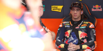 MotoGP: Pedro Acosta assume o erro após queda na Sprint ‘Sim, fiz merda’