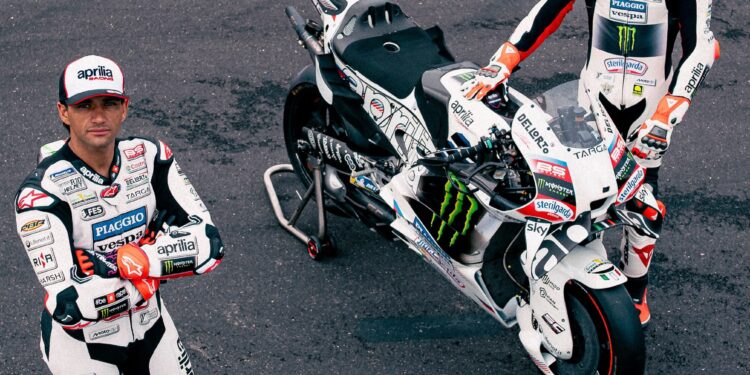 MotoGP: ‘Perla Bianca’ Aprilia Racing apresenta decoração especial para o GP de San Marino