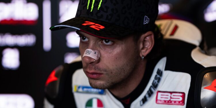 MotoGP: Bezzecchi cai e deixa escapar pontos preciosos ‘Não podemos voltar atrás no tempo’