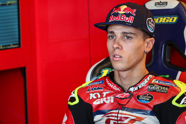 MotoGP: Diogo Moreira ‘estou no meu primeiro ano;estes erros podem acontecer’