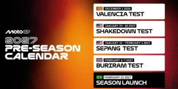 MotoGP: Está definido! Eis o calendário de testes na nova era 850cc em 2027
