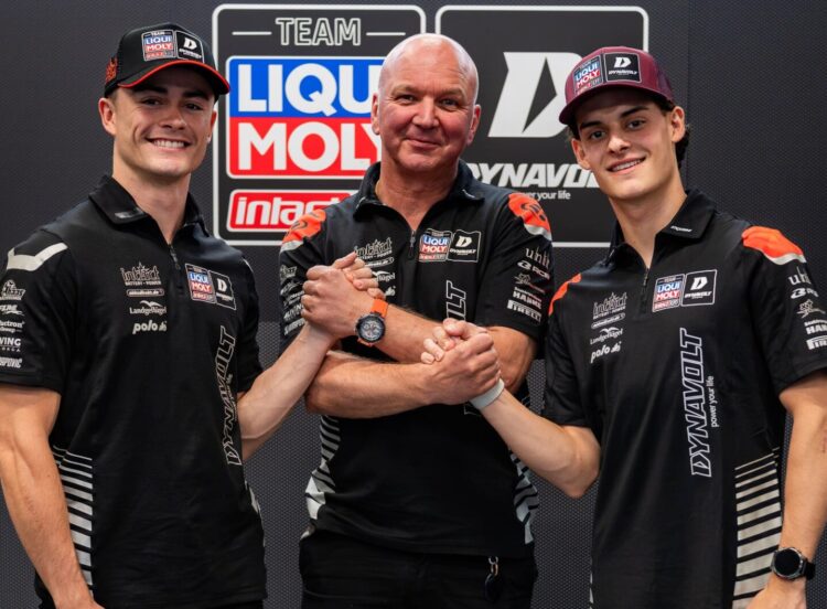 MotoGP: Moto2, Novela ‘Manu’ González termina e renova com a Intact GP para 2027 com Almansa
