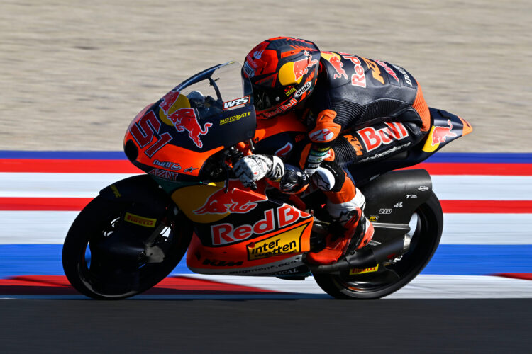 MotoGP: Moto3, Brian Uriarte rouba a pole a Almansa por apenas 64 milésimos na Áustria