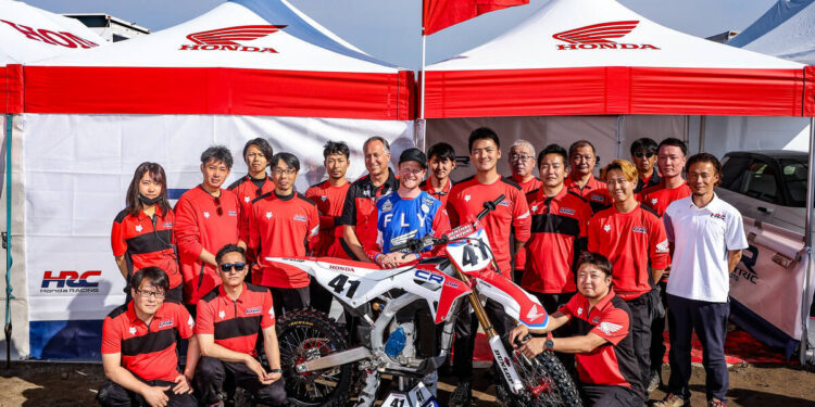 MXON: Honda leva a CR Electric Proto ao Motocross das Nações