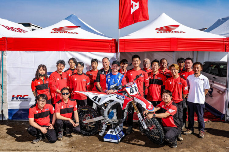 MXON: Honda leva a CR Electric Proto ao Motocross das Nações