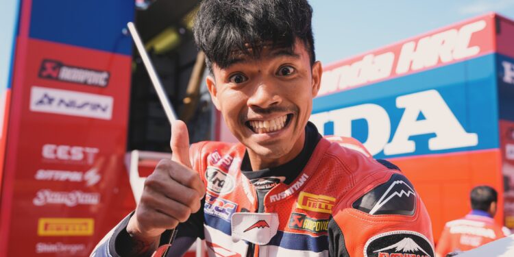 WSBK: Somkiat Chantra renova com a Honda HRC e garante lugar em 2027