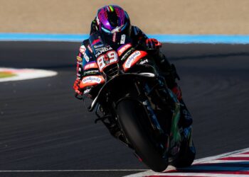 MotoGP: Jorge Martín ‘rouba’ a pole a Marc Márquez por 0,110s e lidera Q2 em Motegi
