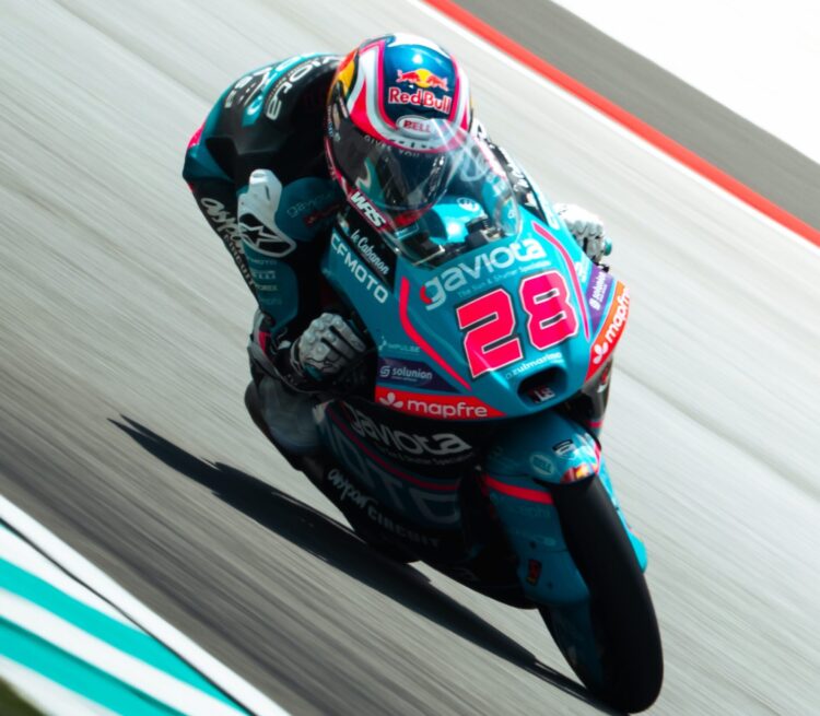 MotoGP: Moto3, Máximo Quiles garante a pole por 84 milésimos na Malásia